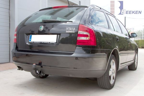 Anhängerkupplung für Skoda-Octavia 1Z Kombi, nicht 4x4, nicht RS, Baureihe 2007-2009 starr