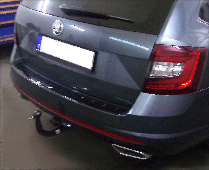 Anhängerkupplung für Skoda Octavia 5E Kombi, nicht 4x4, incl RS 2017-2020 Ausf.: V-abnehmbar