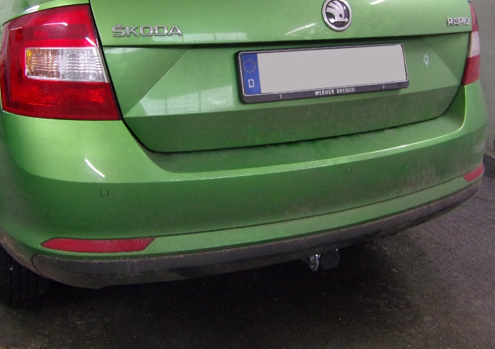 Anhängerkupplung für Skoda Rapid Spaceback 2015-2018 Ausf.: abnehmbar