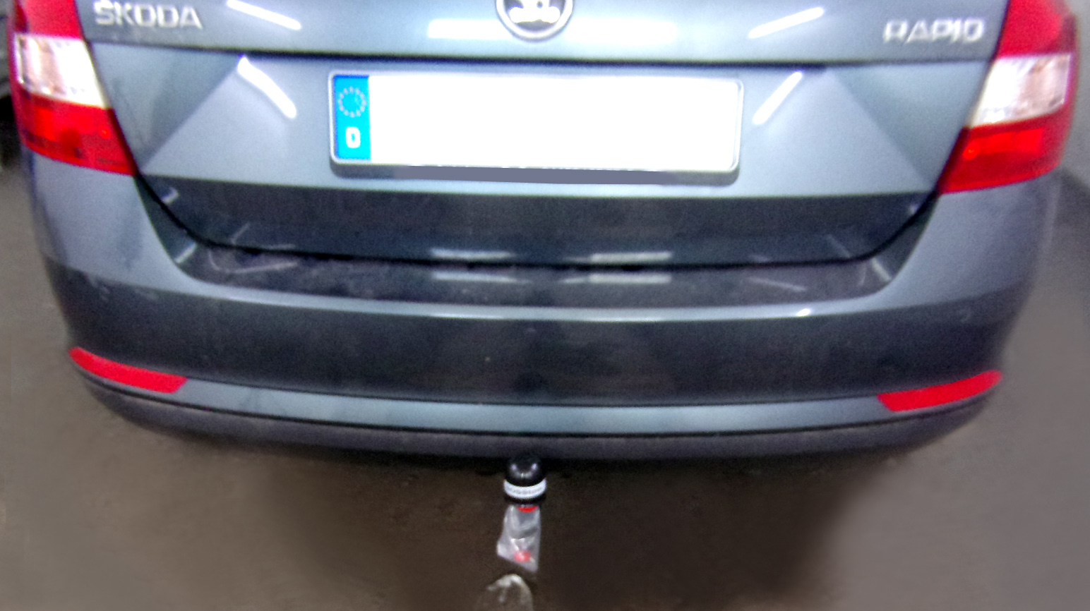 Anhängerkupplung für Skoda Rapid Spaceback 2013-2015 Ausf.: V-abnehmbar