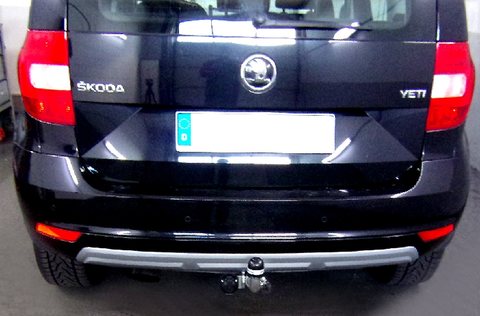 Anhängerkupplung für Skoda Yeti 2014-2017 Ausf.: abnehmbar