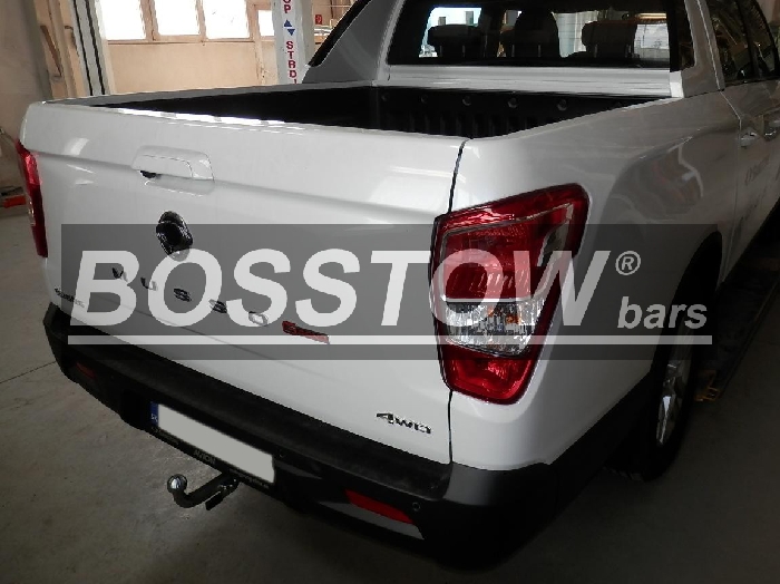 Anhängerkupplung für Ssang Yong Musso Grand 2019-2022 Ausf.: abnehmbar