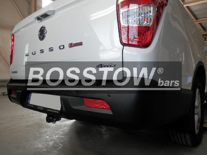 Anhängerkupplung für Ssang Yong Musso Grand 2019-2022 Ausf.: abnehmbar