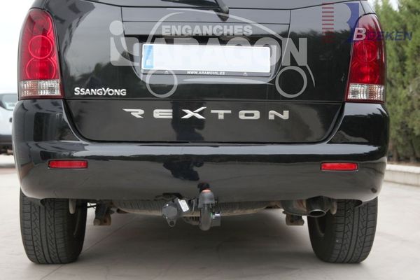 Anhängerkupplung für Ssang Yong Rexton Typ GAB 2002-2004 Ausf.: V-abnehmbar