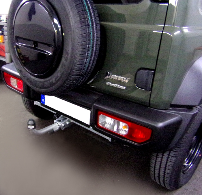 Anhängerkupplung für Suzuki Jimny 2018- Ausf.: abnehmbar