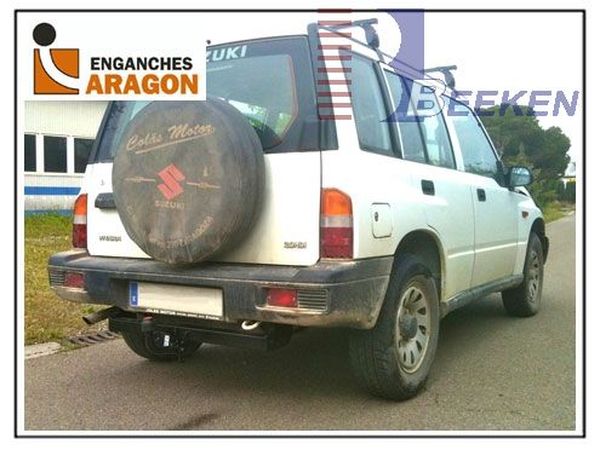 Anhängerkupplung für Suzuki-Vitara V6, 2. 0 TD Diesel, Baureihe 1995-2005 starr