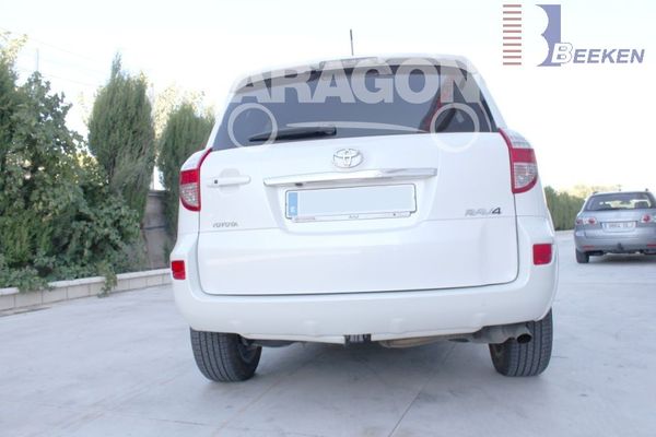 Anhängerkupplung für Toyota-RAV 4 III (XA3) Fzg. m. Nummernschild im Stossfänger, Baureihe 2009-2012 V-abnehmbar