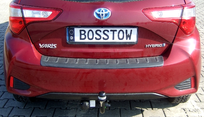Anhängerkupplung für Toyota Yaris Fließheck, speziell Hybrid, nur für Heckträgerbetrieb 2014-2020 Ausf.: V-abnehmbar
