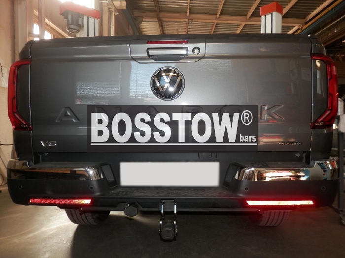 Anhängerkupplung für VW Amarok Pick-up, Fzg. mit Vorbereitung (Zentralstecker hinten links) 2023- Ausf.: abnehmbar