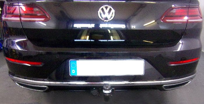 Anhängerkupplung für VW Arteon spez. R line 2017-2023 Ausf.: V-abnehmbar