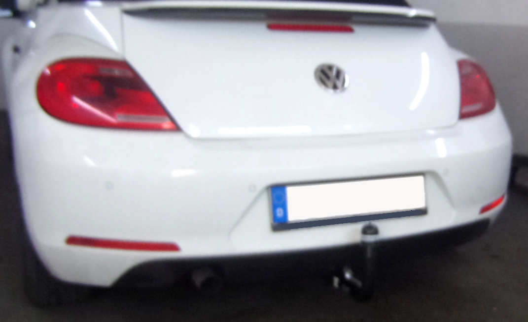 Anhängerkupplung für VW Beetle incl. R-line, 5C, nicht Cabrio, nur für Heckträgerbetrieb 2011-2018 Ausf.: V-abnehmbar