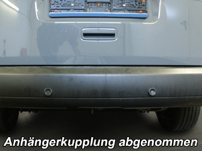 Anhängerkupplung für VW Caddy III, IV, Kasten/ Bus/ Kombi, incl. Life 2004-2015 Ausf.: V-abnehmbar
