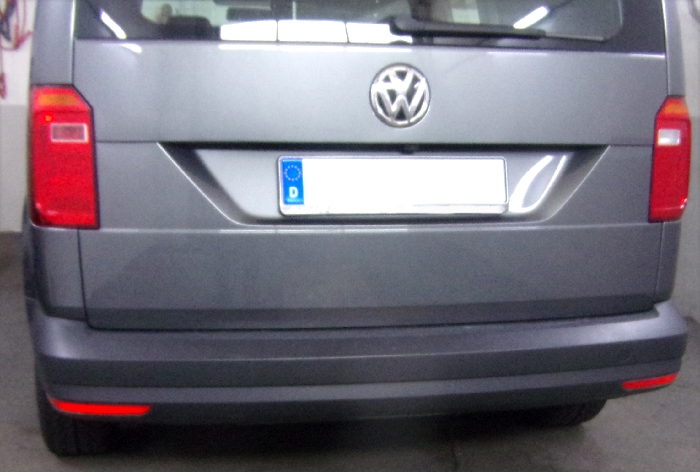 Anhängerkupplung für VW-Caddy IV, Maxi mit Benzin- o. Dieselmotor, Baureihe 2015-2020 starr