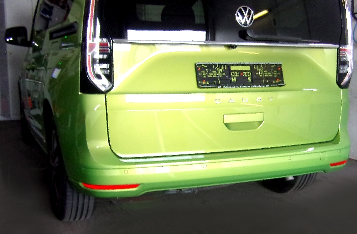 Anhängerkupplung für VW Caddy V, Kasten/ Bus/ Kombi, mit Elektrosatzvorbereitung 2020-2023 Ausf.: abnehmbar
