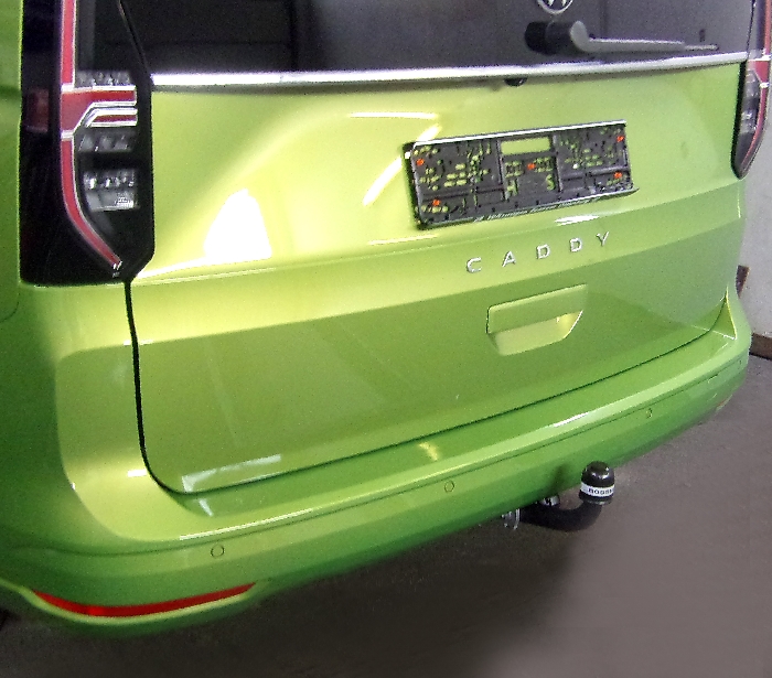 Anhängerkupplung für VW Caddy V, Kasten/ Bus/ Kombi, mit Elektrosatzvorbereitung 2020-2023 Ausf.: abnehmbar