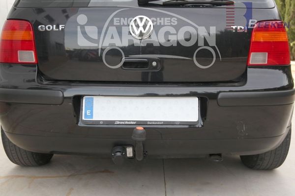 Anhängerkupplung für VW Golf IV Limousine, nicht Syncro / 4-Motion 1997- Ausf.: starr