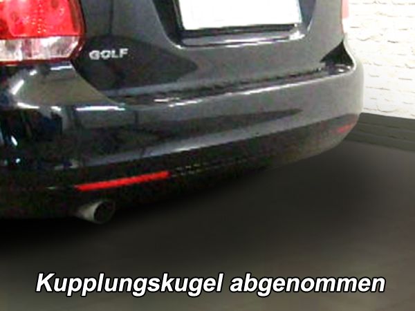 Anhängerkupplung für VW Golf VI, Variant 2009-2012 Ausf.: V-abnehmbar