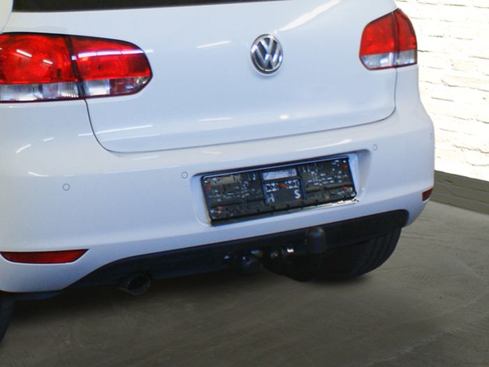 Anhängerkupplung für VW Golf VI Limousine, nicht 4x4 2008- Ausf.: V-abnehmbar
