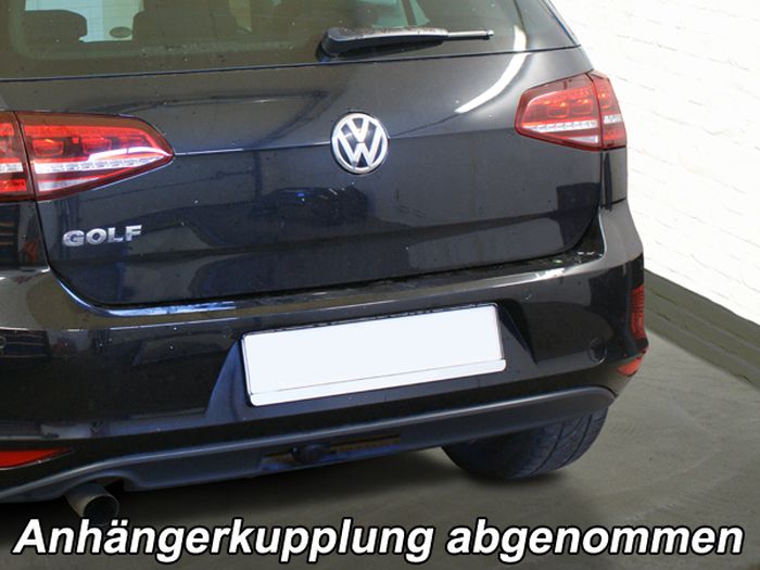 Anhängerkupplung für VW Golf VII Limousine, nicht 4x4 2012-2014 Ausf.: V-abnehmbar