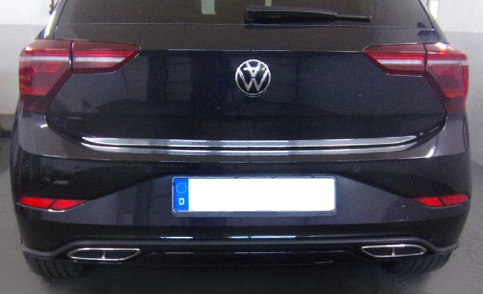 Anhängerkupplung für VW Polo (AW) Schrägheck, speziell R line 2021-2023 Ausf.: V-abnehmbar