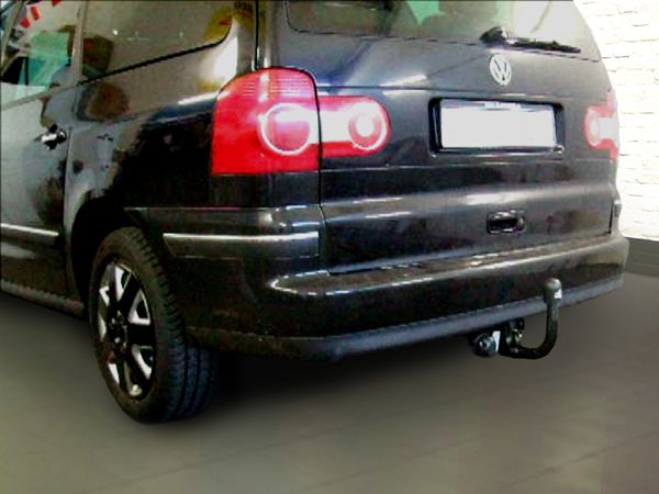Anhängerkupplung für VW Sharan inkl. 4x4 2006-2010 Ausf.: V-abnehmbar