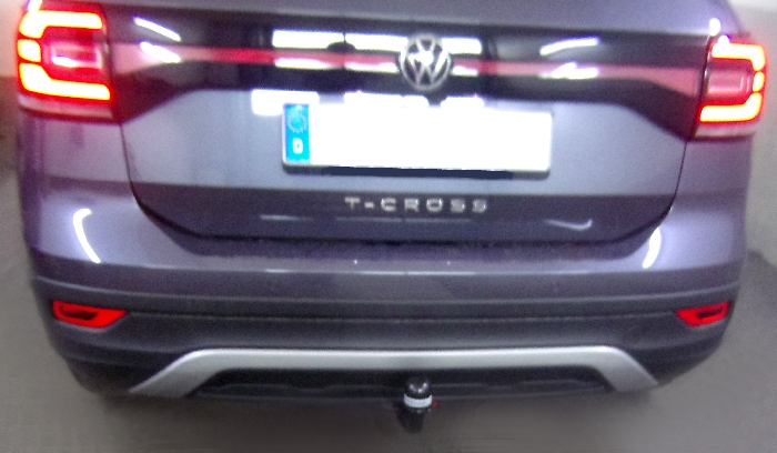 Anhängerkupplung für VW T-Cross 2019-2023 Ausf.: V-abnehmbar