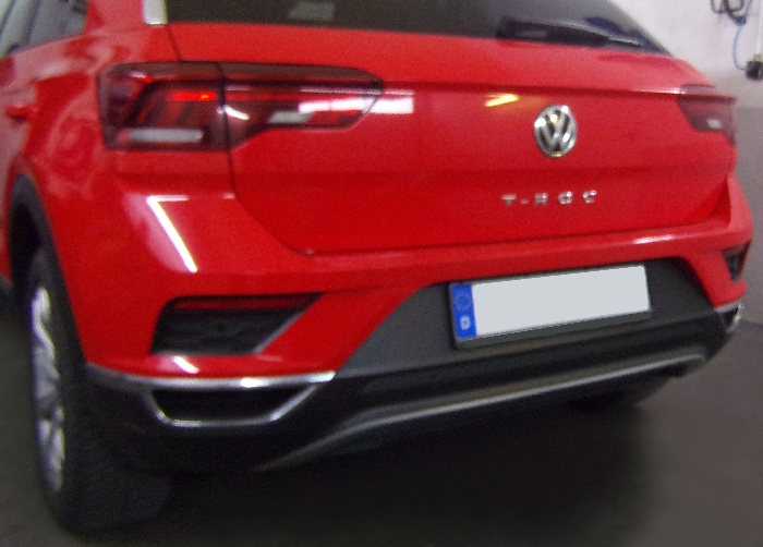 Anhängerkupplung für VW T-roc 2017-2021 Ausf.: V-abnehmbar 45 Grad