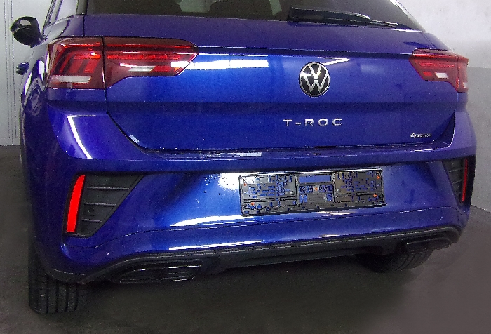 Anhängerkupplung für VW T-roc spez. R-Line 2018-2023 Ausf.: V-abnehmbar