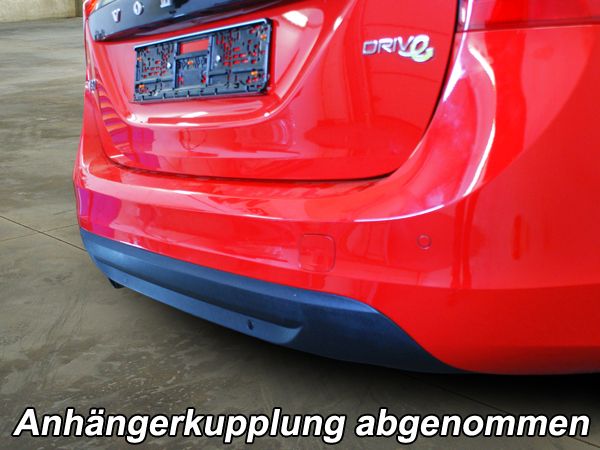 Anhängerkupplung für Volvo V60 Kombi, Hybrid 2013-2018 Ausf.: V-abnehmbar