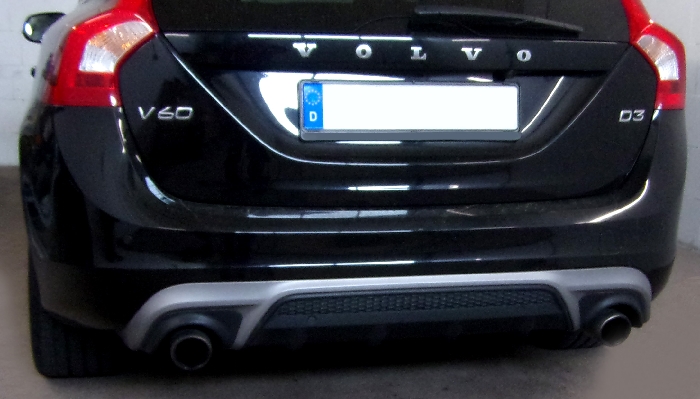Anhängerkupplung für Volvo-V60 Kombi, spez. R-Design, Baureihe 2010-2018 V-abnehmbar