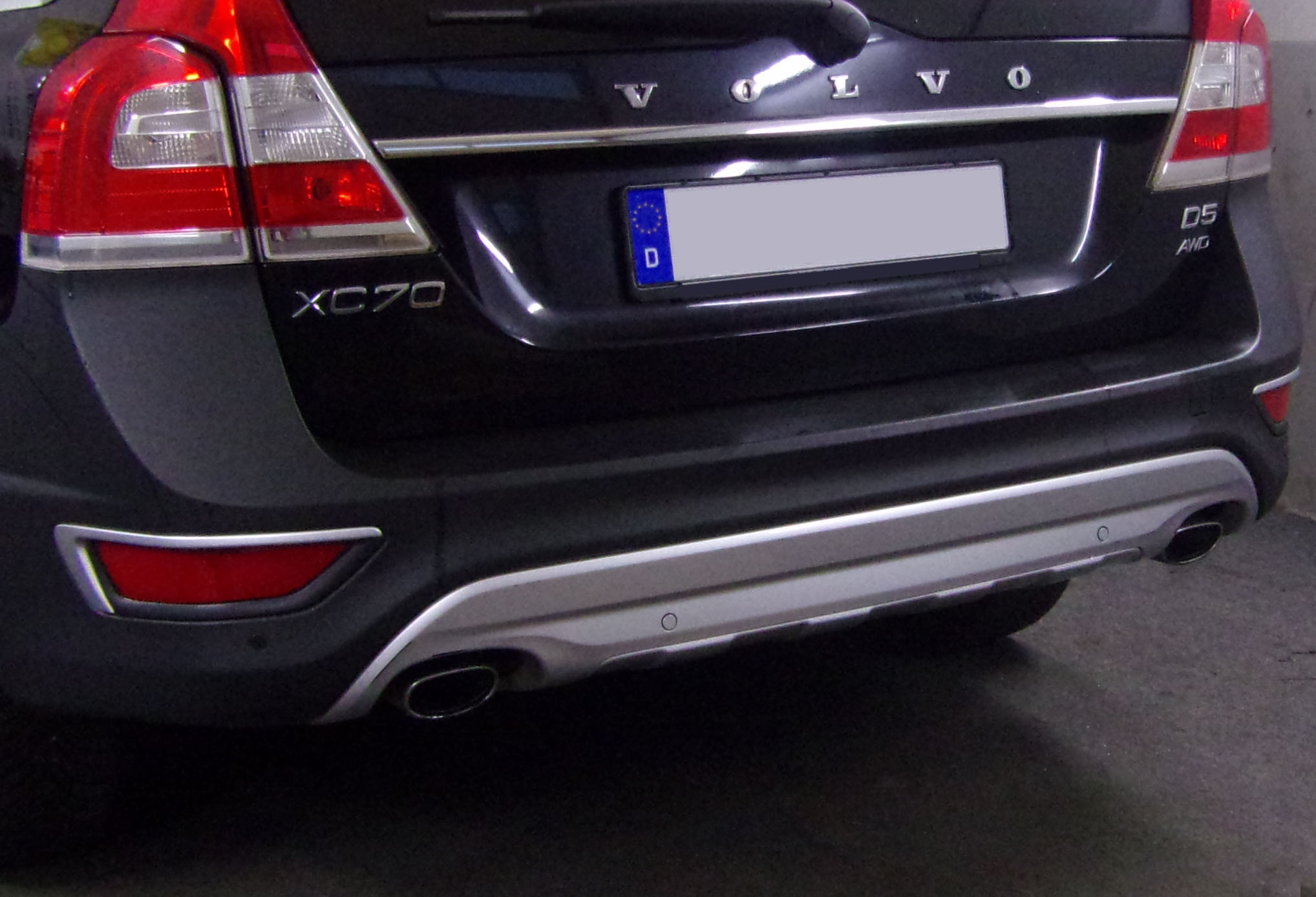 Anhängerkupplung für Volvo XC 70 Cross Country, ohne Niveauregulierung 2007-2016 Ausf.: V-abnehmbar