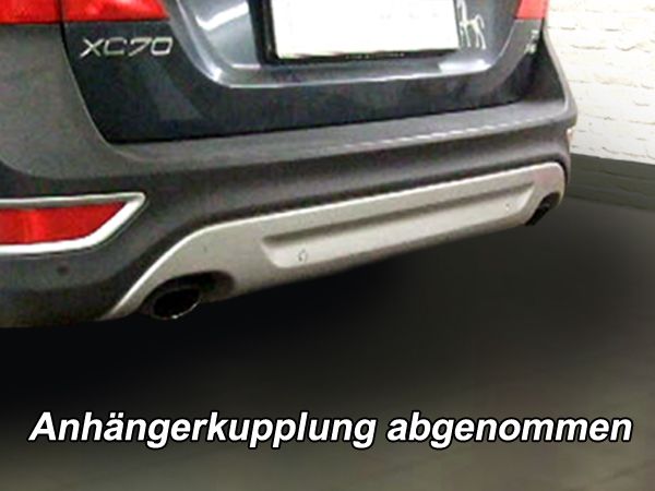 Anhängerkupplung für Volvo XC 70 Cross Country, ohne Niveauregulierung 2007-2016 Ausf.: V-abnehmbar