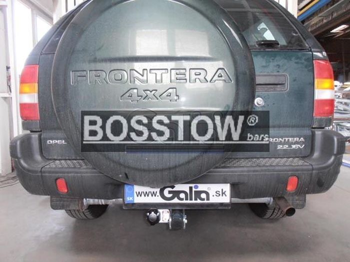 Anhängerkupplung für Opel Frontera B, Sport, 2-türig 1998- Ausf.: abnehmbar