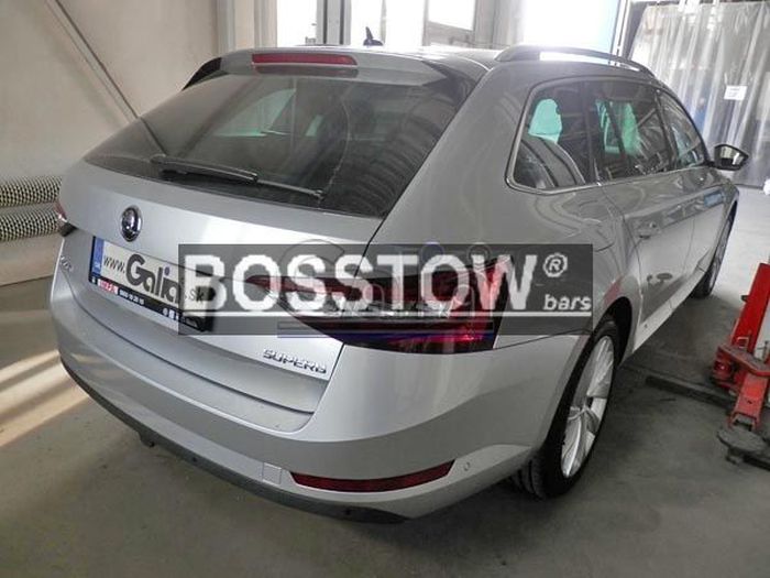 Anhängerkupplung für Skoda-Superb III Limousine, Baureihe 2015-2018 abnehmbar