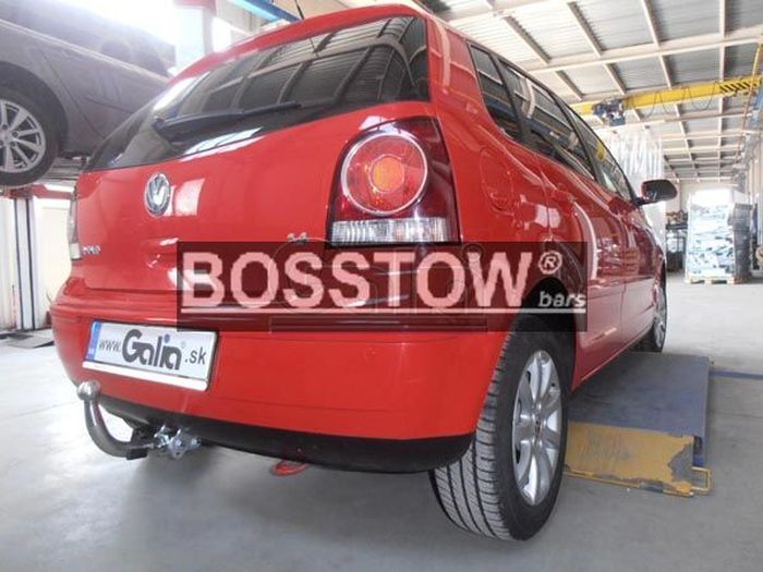 Anhängerkupplung für VW Polo (9N) Fun, nur für Fzg. mit Anhängelastfreigabe 2005-2009 Ausf.: abnehmbar
