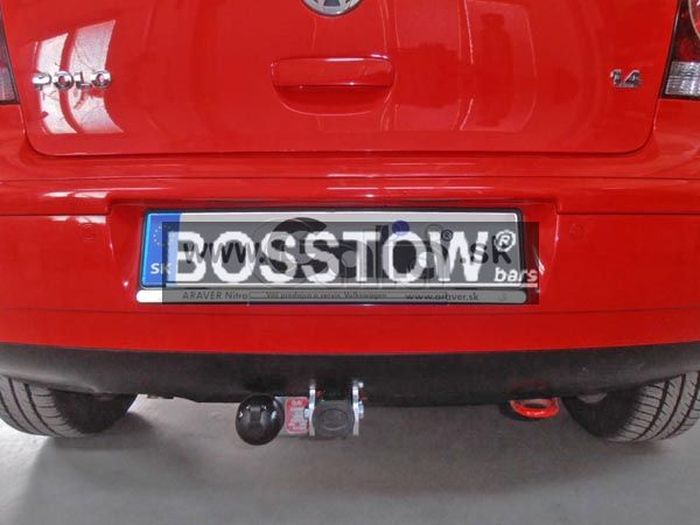 Anhängerkupplung für VW Polo (9N) Fun, nur für Fzg. mit Anhängelastfreigabe 2005-2009 Ausf.: abnehmbar