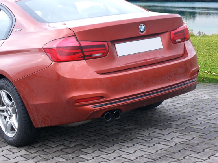 Anhängerkupplung für BMW 3er Limousine F30, spez. 330e, nur für Heckträgerbetrieb 2014-2018 Ausf.: V-abnehmbar