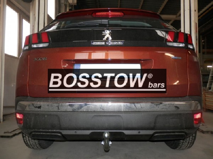 Anhängerkupplung für Peugeot 3008 Fzg. mit Esatz Vorbereitung 2016-2023 Ausf.: starr