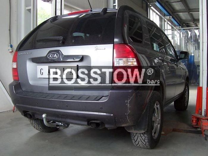 Anhängerkupplung für Hyundai-Tucson, Baureihe 2004-2009 abnehmbar