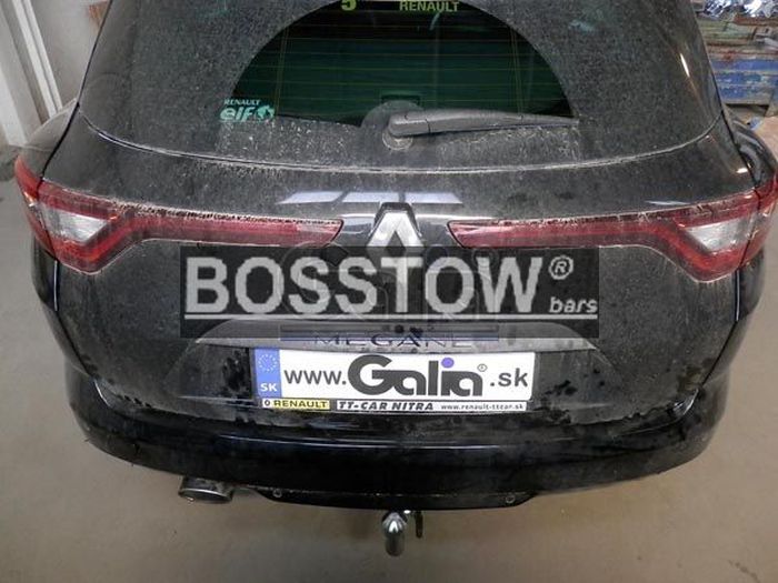 Anhängerkupplung für Renault-Megane Kombi, Baureihe 2016-2020 abnehmbar
