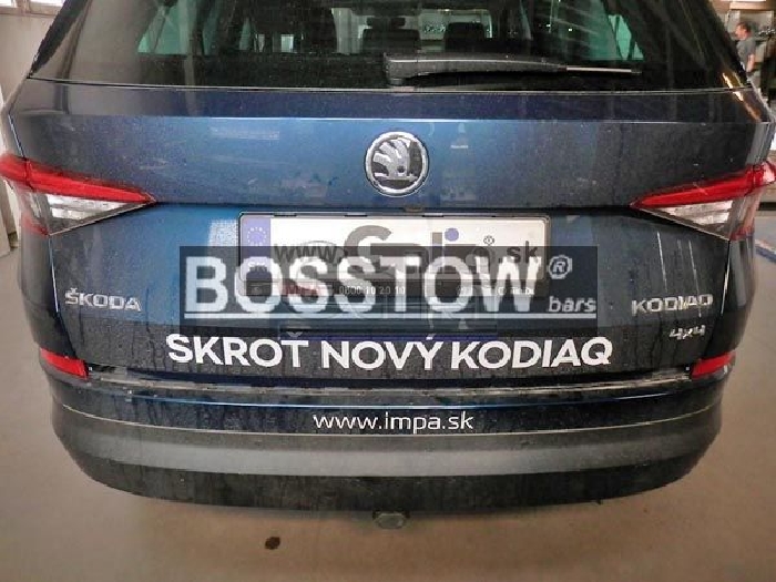 Anhängerkupplung für Skoda-Kodiaq, Baureihe 2017-2021 abnehmbar