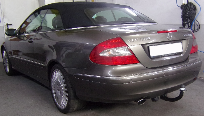 Anhängerkupplung für Mercedes CLK Cabrio A209 2002- Ausf.: V-abnehmbar