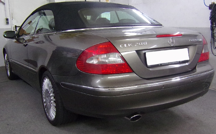 Anhängerkupplung für Mercedes CLK Cabrio A209 2002- Ausf.: V-abnehmbar
