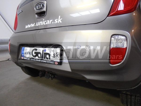 Anhängerkupplung für Kia Picanto 2011-2015 Ausf.: abnehmbar