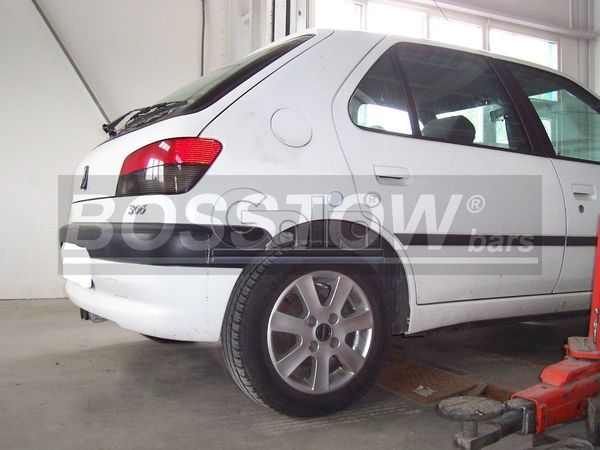 Anhängerkupplung für Peugeot 306 Fließheck, nicht Cabrio 1997-2001 Ausf.: abnehmbar