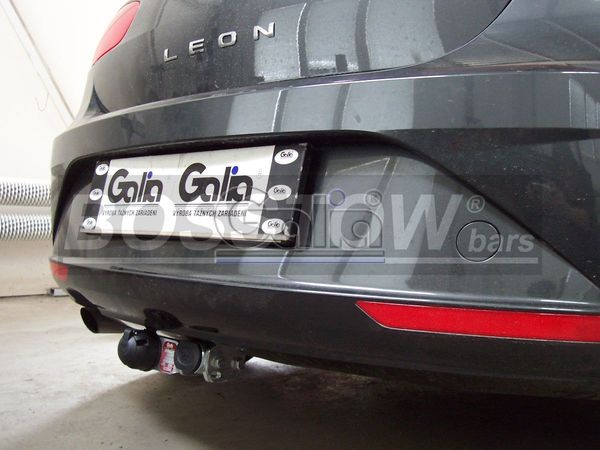 Anhängerkupplung für Seat-Leon Fließheck Typ 1P, nicht FR, FRV, Baureihe 2005-2012 abnehmbar