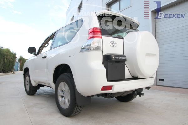 Anhängerkupplung für Toyota Landcruiser 125 (J12), 3-türig 2003-2009 Ausf.: abnehmbar