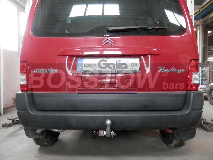 Anhängerkupplung für Citroen Berlingo Kasten, Bus Kombi, Multisp. 1996-2000 Ausf.: abnehmbar