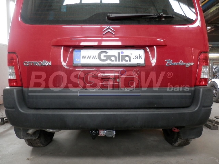 Anhängerkupplung für Citroen Berlingo Kasten, Bus Kombi, Multisp. 1996-2000 Ausf.: abnehmbar