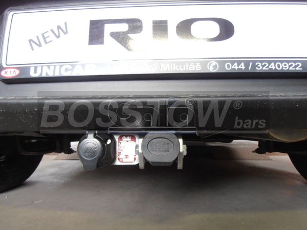 Anhängerkupplung für Kia Rio Fließheck 2011-2015 Ausf.: abnehmbar